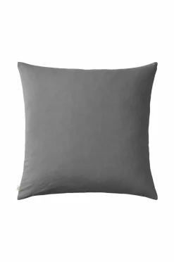 Ellos Pyntepuder & Betræk>Home Pudebetræk Elly i genanvendt halvlinned Åskgrå