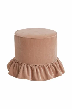 Ellos Puffer & Fodskamler>Home Puf Pariley Gammel rose