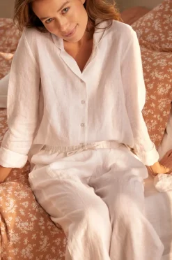 Ellos Home Pyjamasbukser Candice White Hot