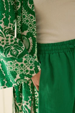 Ellos Home Pyjamasbukser Candice Ærtegrøn Hot