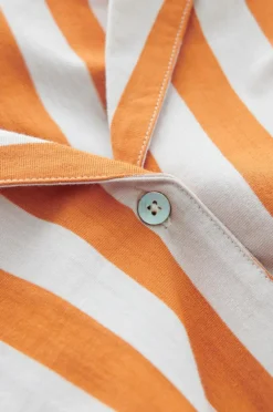 Ellos Home Pyjamasskjorte Colette Rosa/orange Clearance