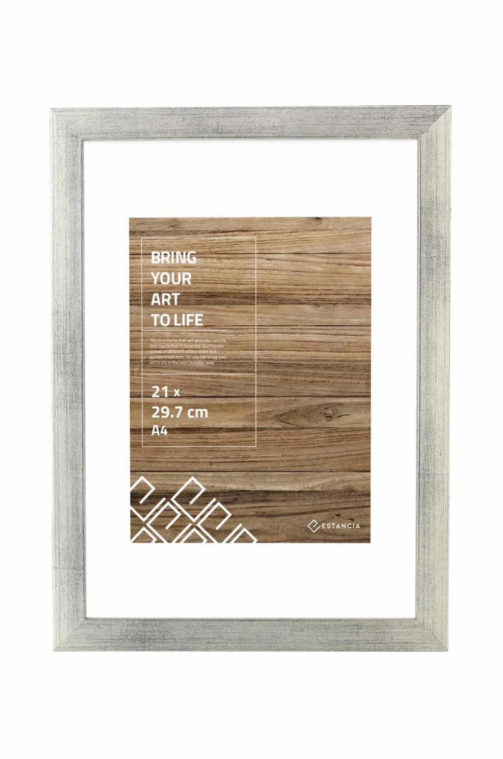 Ellos Posters & Billeder>Home Ramme Stilren med plexiglas. Sølvfarvet