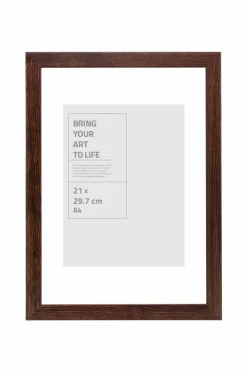 Ellos Posters & Billeder>Home Ramme Stilren med plexiglas. Valnød
