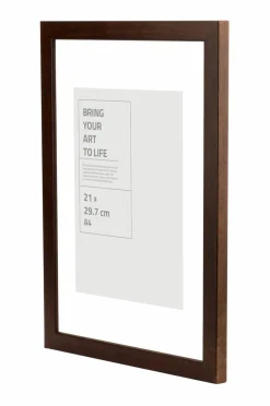 Ellos Posters & Billeder>Home Ramme Stilren med plexiglas. Valnød