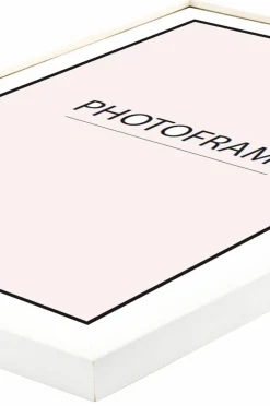 Ellos Home Ramme Stilren med plexiglas. Hvid Clearance