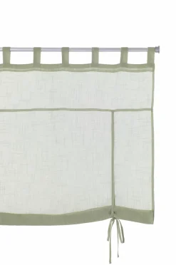 Ellos Julegardiner|Foldegardiner>Home Roll up-gardin Lara Grøn mat sort