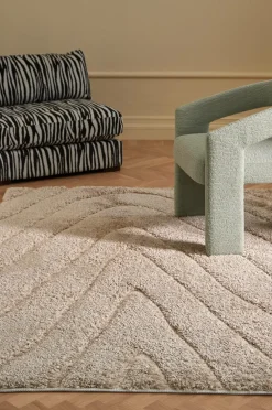 Ellos Luv- & Ryatæpper>Home Ryatæppe Alba Roma Shaggycarpet Beige