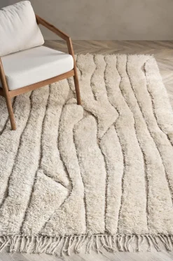 Ellos Home Ryatæppe Ajmer Naturlig hvid Clearance