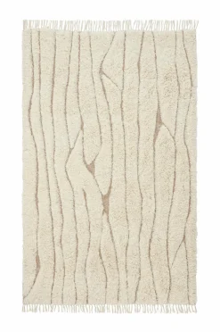 Ellos Home Ryatæppe Ajmer Naturlig hvid Clearance