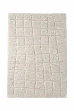 Ellos Luv- & Ryatæpper>Home Ryatæppe Abano Square Cremevit