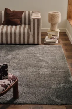 Ellos Luv- & Ryatæpper>Home Ryatæppe Desio Shaggycarpet Mørkegrå