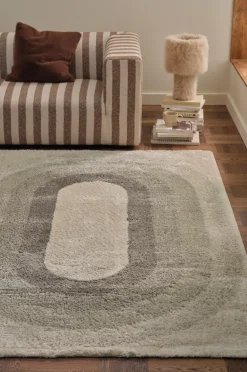 Ellos Home Ryatæppe Desio Retro Brun Outlet