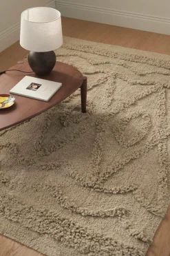 Ellos Home Ryatæppe Emilia af bomuld Feathergray 15-1305tcx