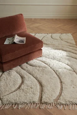 Ellos Luv- & Ryatæpper>Home Ryatæppe Kota Naturlig hvid