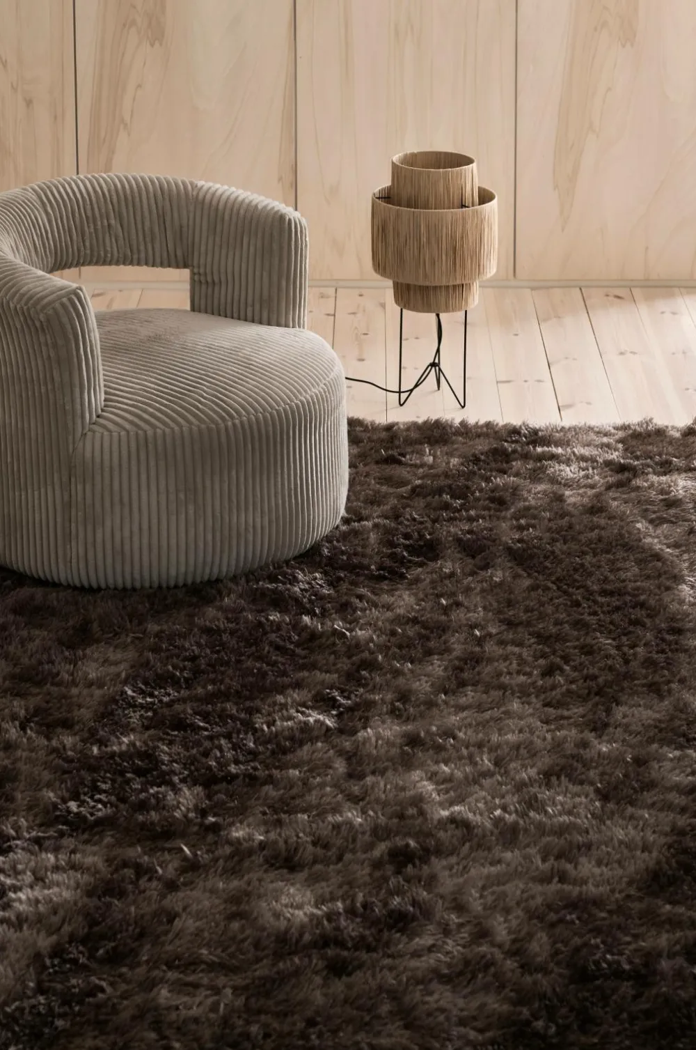 Ellos Luv- & Ryatæpper>Home Ryatæppe Potenza Brun