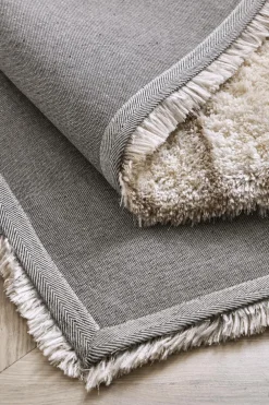 Ellos Home Ryatæppe Potenza Check Hvid Discount