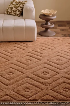 Ellos Luv- & Ryatæpper>Home Ryatæppe Paris Lyserød