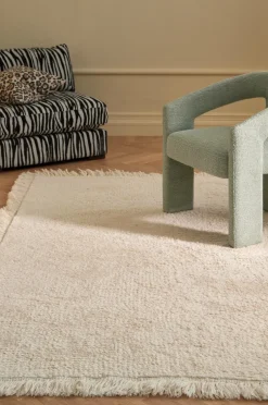 Ellos Home Ryatæppe Reina Wool Carpet Hvid Hot