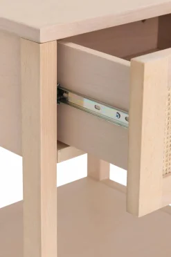 Ellos Home Sengebord / Opbevaringsbord Francis Förvaring Hylla Mat sand mat sand