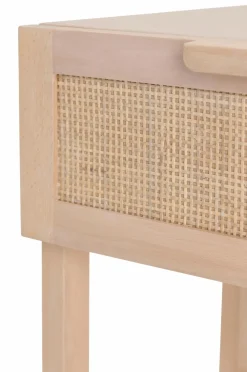 Ellos Home Sengebord / Opbevaringsbord Francis Förvaring Hylla Mat sand mat sand