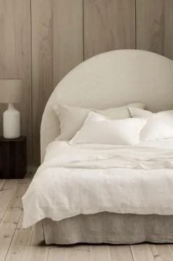 Ellos Home Sengegavl Unnvor 180 cm Cremehvid Clearance