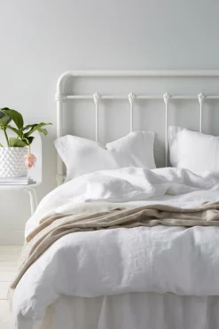 Ellos Home Sengegavl Industriell 180 cm Hvid Best