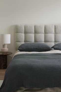 Ellos Senge & Madrasser>Home Sengegavl Zuz Velvet Beige