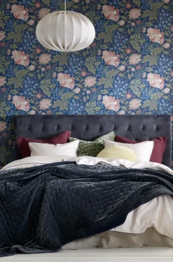 Ellos Home Sengekappe Candice i vasket hør 45 cm Lærredsbeige Clearance