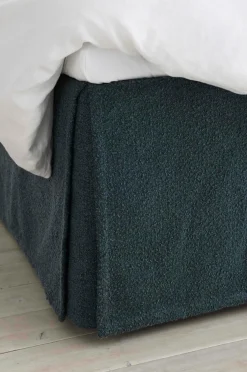 Ellos Sengekapper>Home Sengekappe Altro i bouclé, højde 52 cm Tordenblå