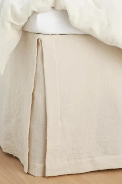 Ellos Sengekapper>Home Sengekappe Candela i musselin 60 cm Lysbeige