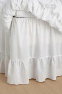 Ellos Sengekapper>Home Sengekappe Juliette Giant i vasket bomuld 52 cm Hvid