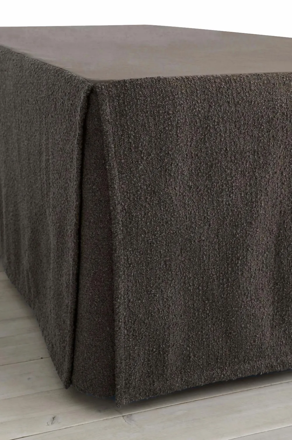 Ellos Home Sengekappe Altro i bouclé, højde 60 cm Cognac