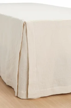 Ellos Home Sengekappe Candela i musselin 52 cm Lysbeige Online