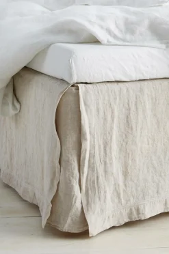 Ellos Sengekapper>Home Sengekappe Elmira 45 cm A121b 100% linen beige