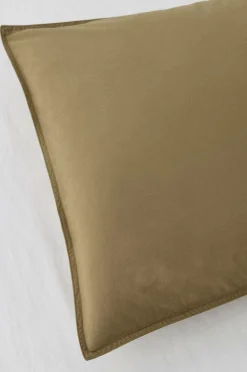 Ellos Home Sengesæt Avery i bomuldspercale 2 eller 3 stykker Kapers grøn Discount