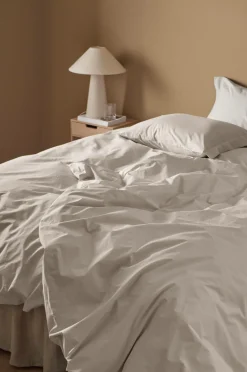 Ellos Dynebetræk|Sengesæt>Home Sengesæt Crystal i bomuldspercale 2 eller 3 stykker Sandbeige