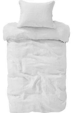 Ellos Dynebetræk|Sengesæt>Home Sengesæt Candice i vasket hør - 2 eller 3 dele Hvid