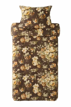 Ellos Home Sengesæt Candice Rose 2 dele Brun ny