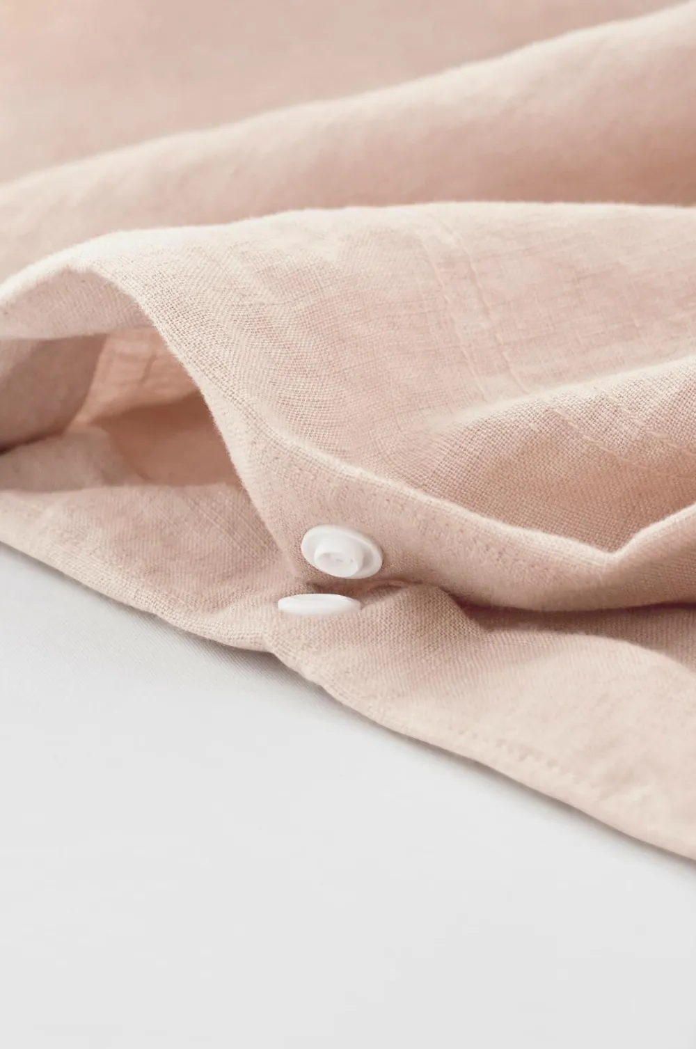 Ellos Dynebetræk|Sengesæt>Home Sengesæt Candice i vasket hør - 2 eller 3 dele Lys rosa