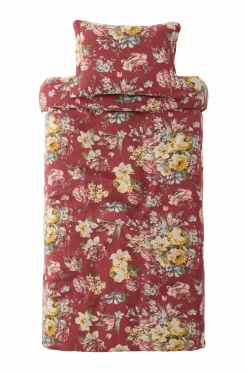Ellos Dynebetræk|Sengesæt>Home Sengesæt Candice Rose 2 dele Vinrød