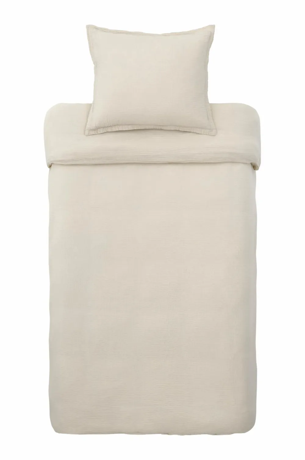 Ellos Dynebetræk|Sengesæt>Home Sengesæt Candela i muslin, 2 eller 3 dele Lys beige