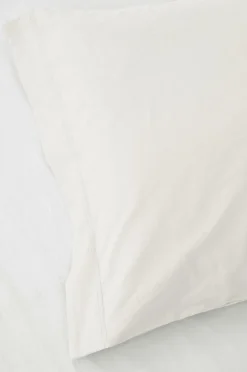 Ellos Home Sengesæt Juliette af økologisk bomuld - 2 eller 3 dele Lys gråhvid Online