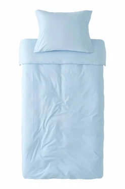 Ellos Home Sengesæt Juliette af økologisk bomuld - 2 eller 3 dele Lyseblå Online