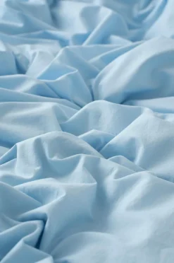 Ellos Home Sengesæt Juliette af økologisk bomuld - 2 eller 3 dele Lyseblå Online