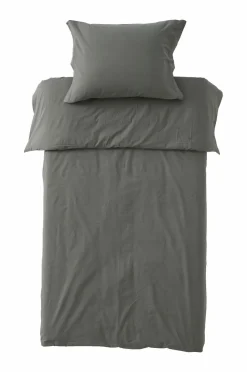 Ellos Home Sengesæt Juliette af økologisk bomuld - 2 eller 3 dele Kakigrøn Online