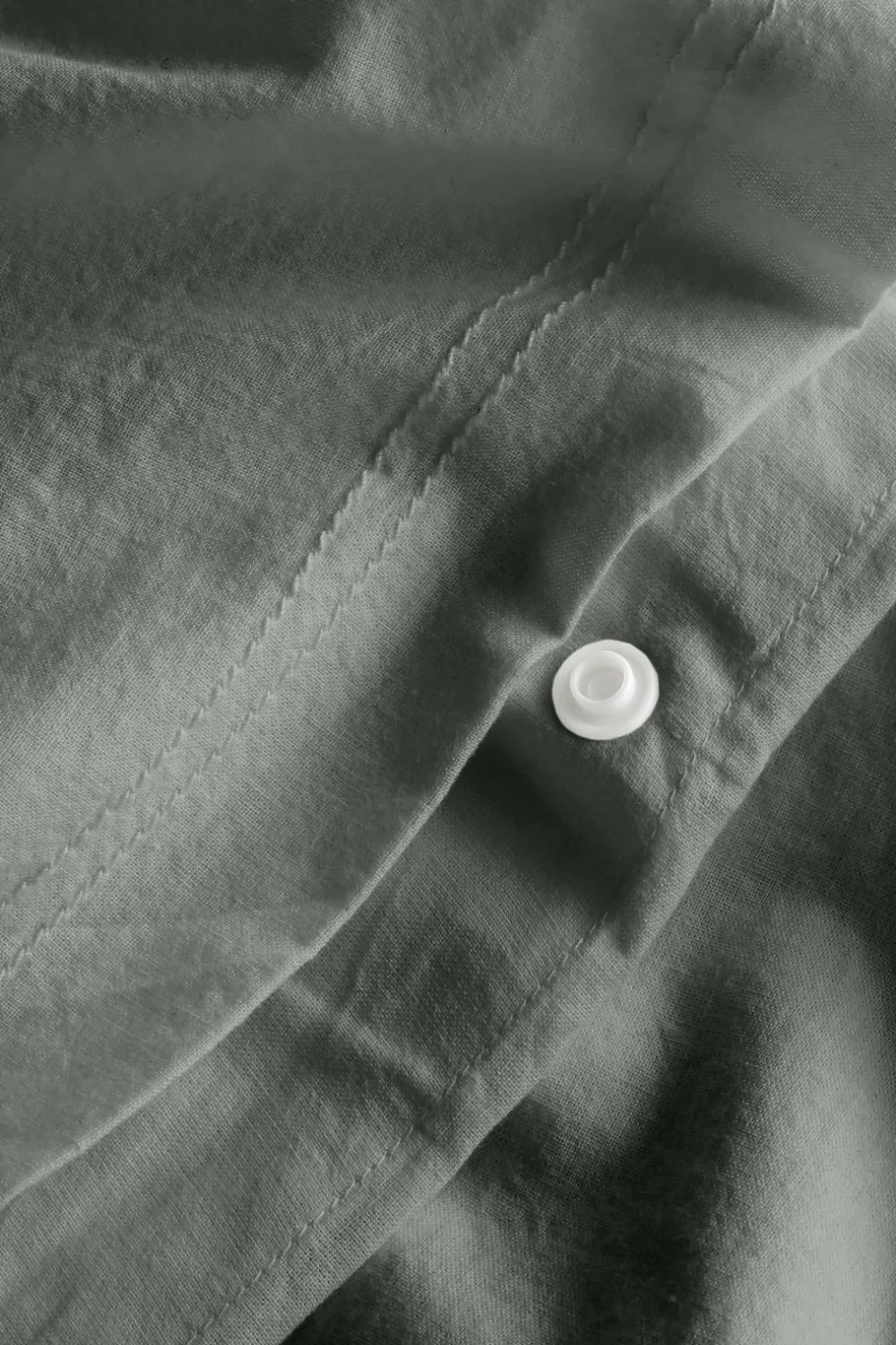 Ellos Home Sengesæt Juliette af økologisk bomuld - 2 eller 3 dele Kakigrøn Online