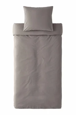 Ellos Home Sengesæt Luca i bomuldspercale 2 eller 3 stykker Lys gråbrun Online