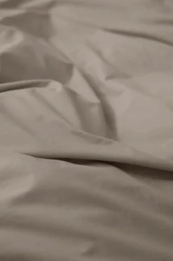 Ellos Home Sengesæt Luca i bomuldspercale 2 eller 3 stykker Lys gråbrun Online