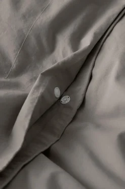 Ellos Home Sengesæt Luca i bomuldspercale 2 eller 3 stykker Lys gråbrun Online