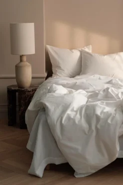 Ellos Home Sengesæt Milly i bomuld 2 eller 3 stykker Hvid Clearance